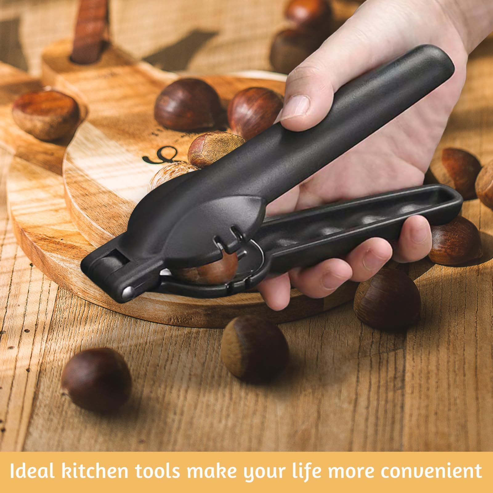KIMISS Pince Châtaigne Pince à Châtaigne En Acier Inoxydable écrou