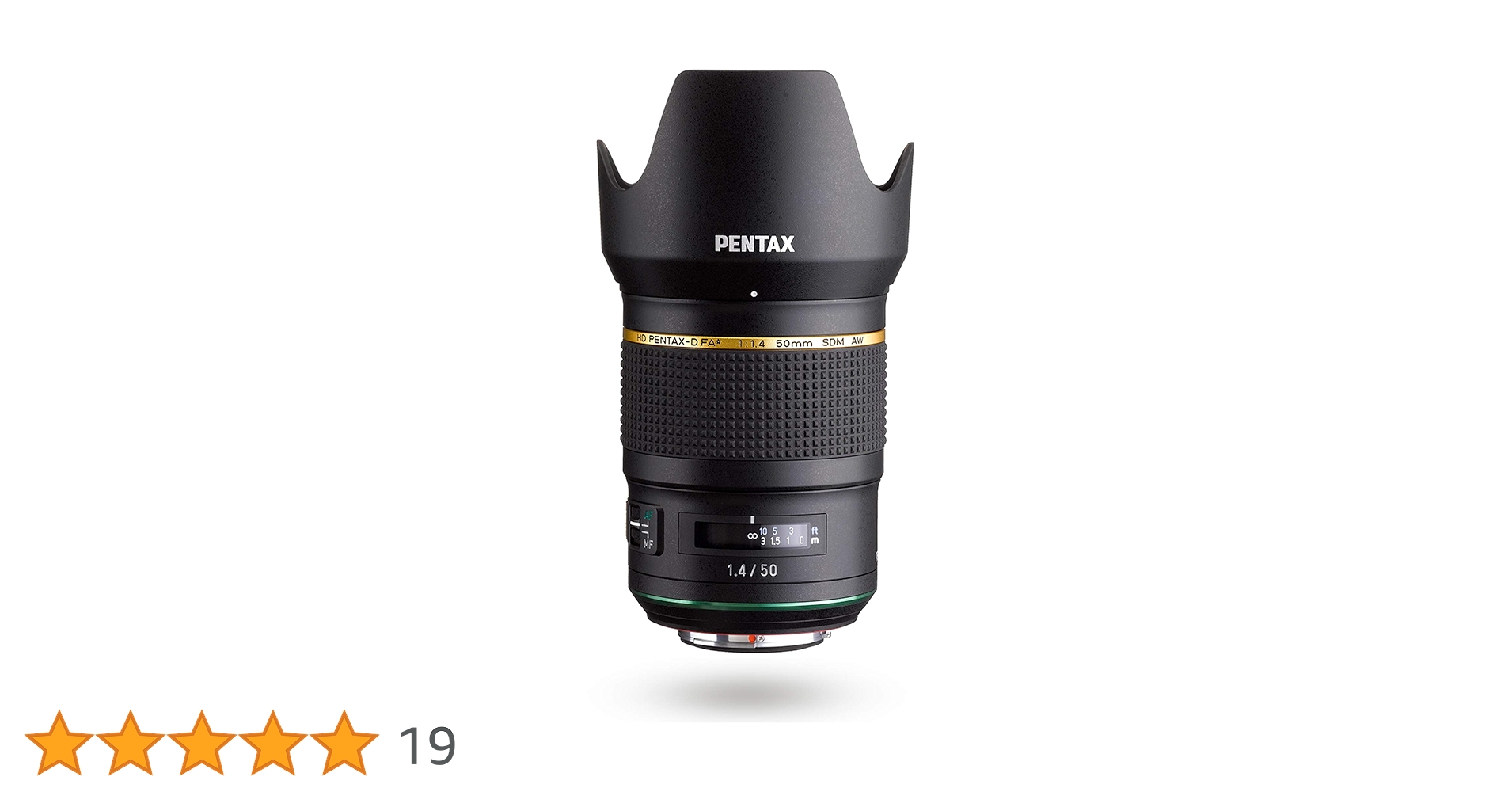 Amazon.co.jp: ペンタックス HD PENTAX-D FA☆50mmF1.4 SDM AW 大口径