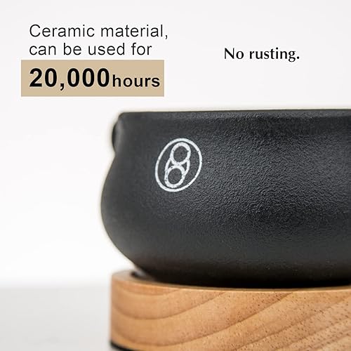 Miniatura 8 de Quemador de incienso eléctrico con temporizador, quemador de resina de incienso, quemador de Bakhoor Oud, instrucciones rápidas sin carbón, fácil de