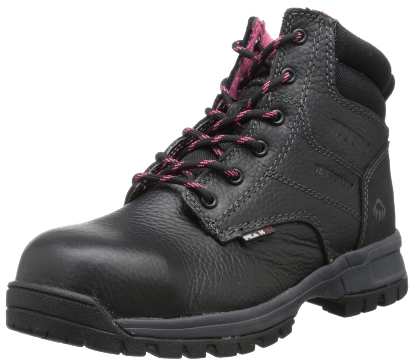 Wolverine Women's Piper Waterproof Composite Toe 6in Construction Boot