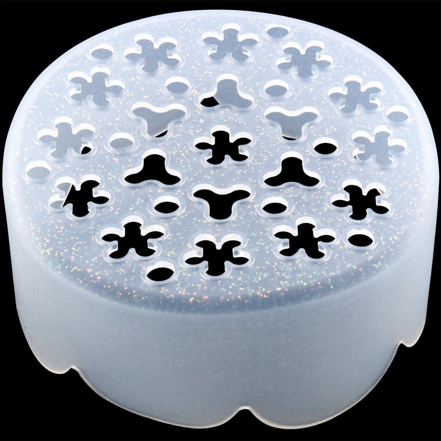 Silicone Flower Grid Rack DIY Flower Arranger Flexible Lattice Stem Holder Adjustable Waterproof Reusable Vase for Wedding and Home Decoration