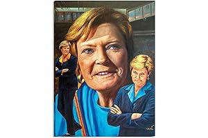 Pat Summitt Tennessee Volunteers Women's NCAA College Basketball UT Lady Vols Coach Summit Art Print