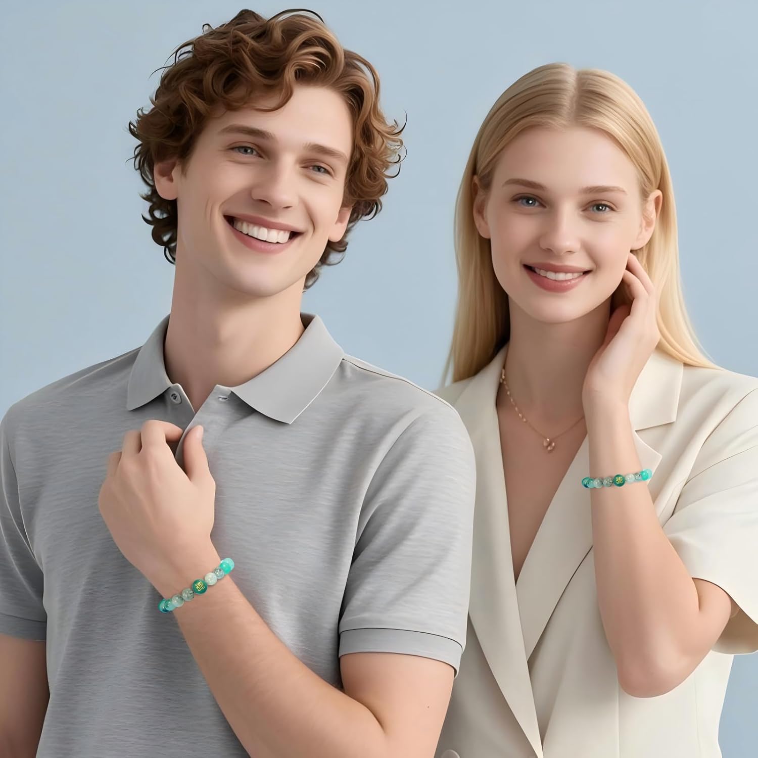 Five Elements Balance Feng Shui Bracelet – Energy Cycle Jewelry for Men Women – Original Crystal Design for Good Luck, Abundance, Protection & Harmony - Image 5