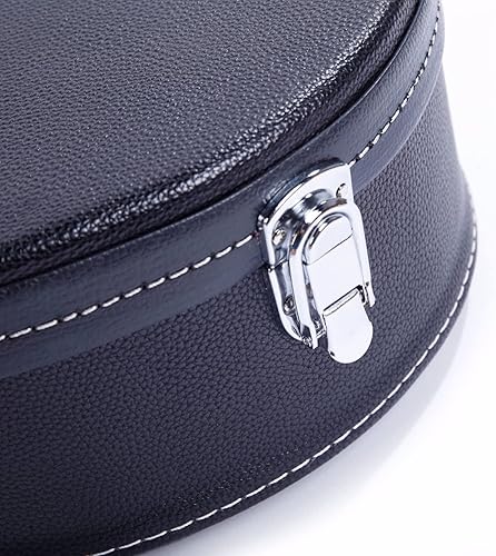 Miniatura 5 de Ktaxon A-Style - Estuche rígido para mandolina, funda de piel rígida de lujo, funda protectora de madera con interior de felpa