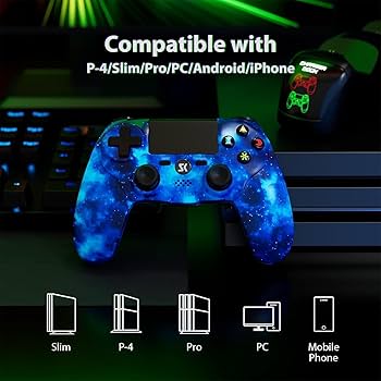 PlayStation4 - dedveno Amazon.com: Controller for PS4, Wireless Controller 2 Pack