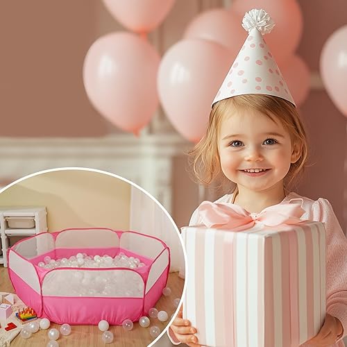 Miniatura 59 de Pozo de bolas plegable para niños pequeños, grandes hoyos de bolas desplegables para niños, tienda de campaña para gatear, corralito para piscina