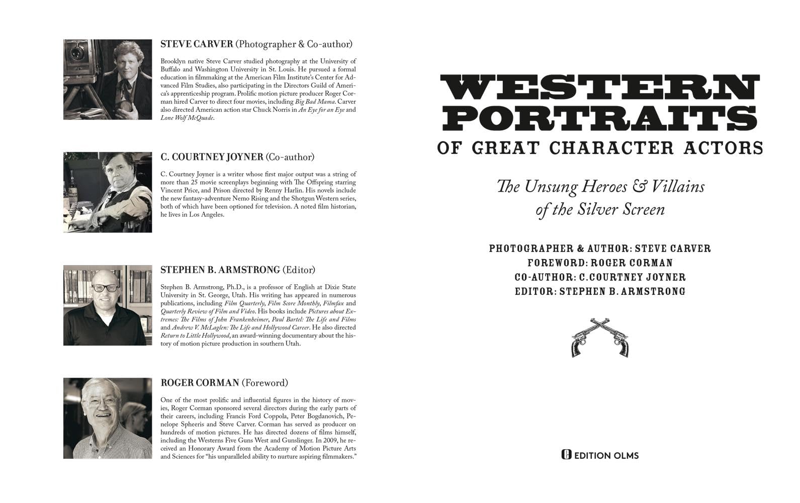 Western Portraits of Great Character Actors: The Unsung Heroes & Villains of the Silver Screen