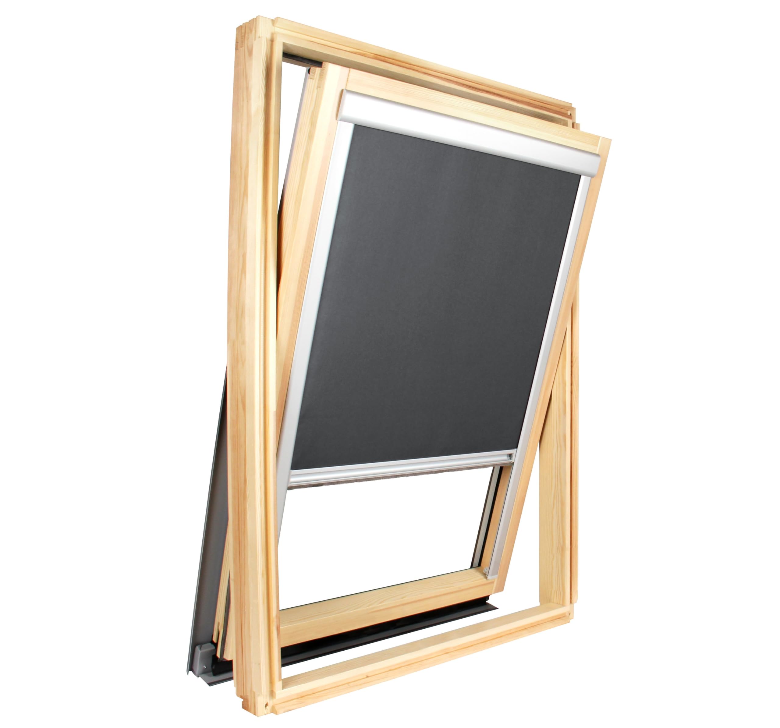 Store occultant Compatible fenêtre de Toit Roto ® - Taille châssis 98cm x 74cm - Anthracite