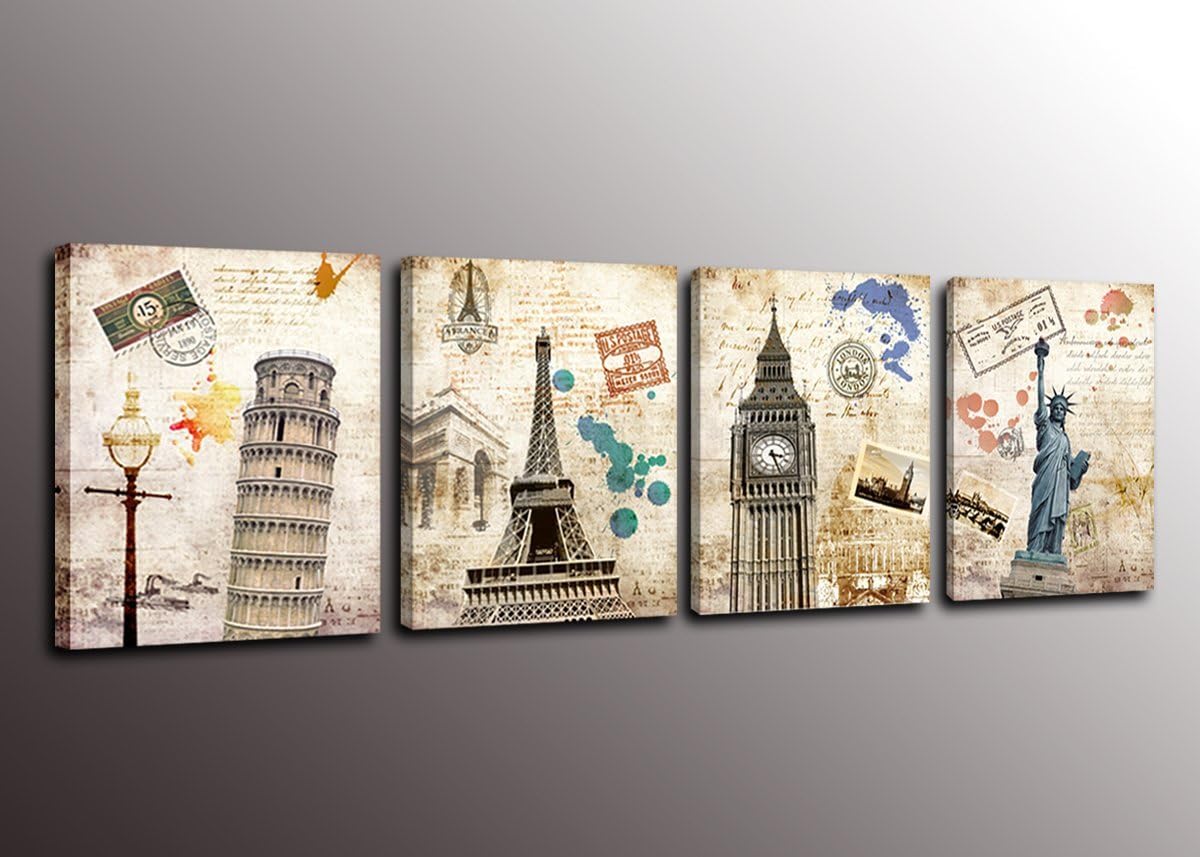 Formarkor Art Kx1702 New York City Canvas Print. 12 X 16 inch stretched canvas frame The perfect fine art addition to your home or office decor