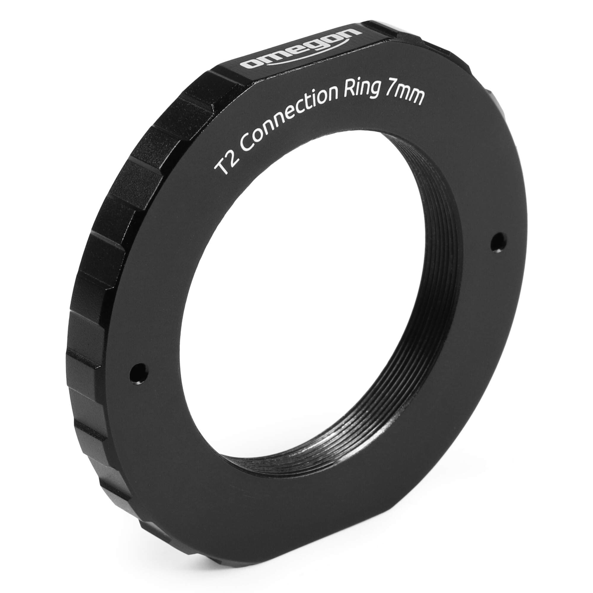 Omegon T2 Adaptateur Hauteur 7mm Femelle/Femelle Bague de Connexion - Bague intermédiaire ou d'inversion avec Filetage Femelle T-2