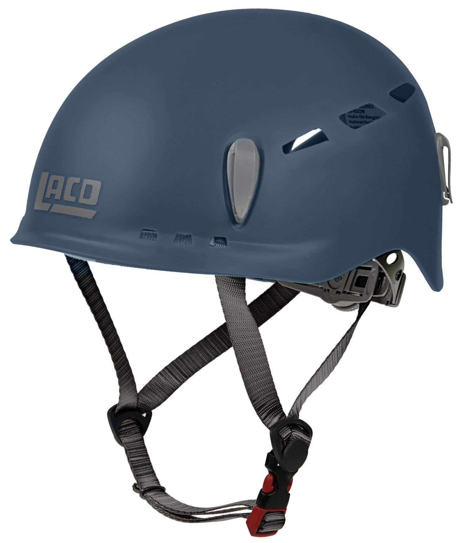 LACD Klettersteigset Ultimate Ferrata S mit Swivel + Helm Protector 2.0 midnight + Klettergurt Start 2.0 Größe M