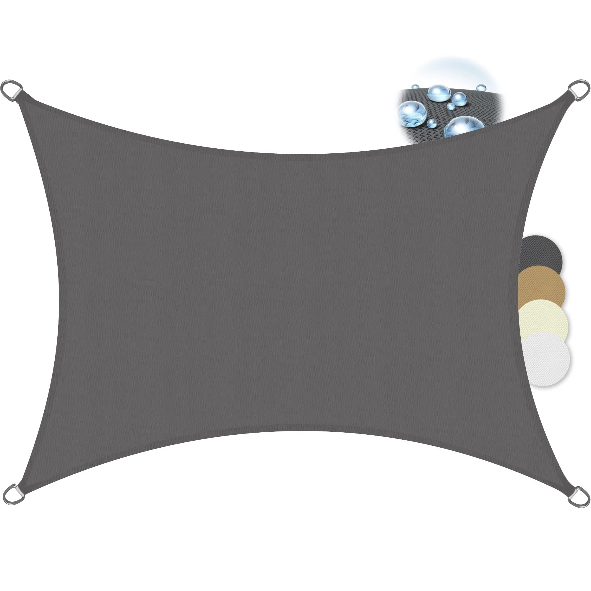 Sol Royal Schaduwdoek Rechthoek 3x4m Wit SolVision PS9 – Zonwering Vierkant met UV-bescherming PES Zonnezeil 300x400 cm Waterafstotend & Ademende Luifeldoek voor Terras, Tuin Sol Royal Schaduwdoek Rechthoek 3x4m Wit SolVision PS9 – Zonwering Vierkant met UV-bescherming PES Zonnezeil 300x400 cm Waterafstotend & Ademende Luifeldoek voor Terras, Tuin