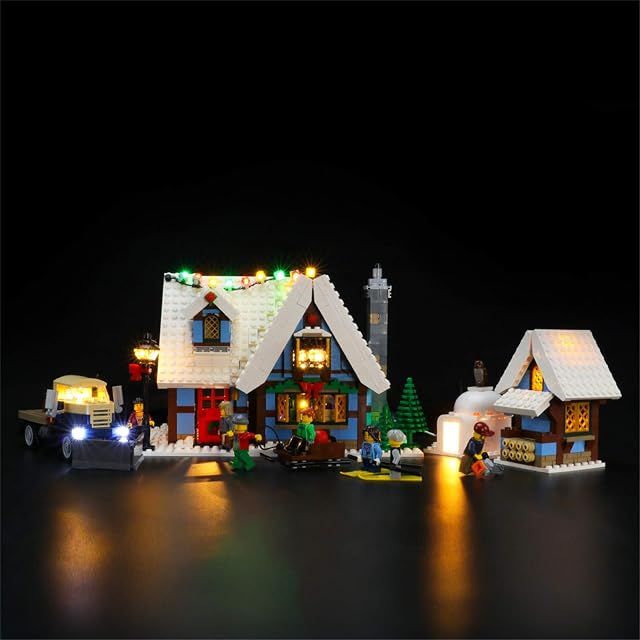 LIGHTAILING Light Set For (Creator Winter Village Cottage Building Blocks Model - Led Light kit Compatible With Lego 10229(NOT Included The Model)