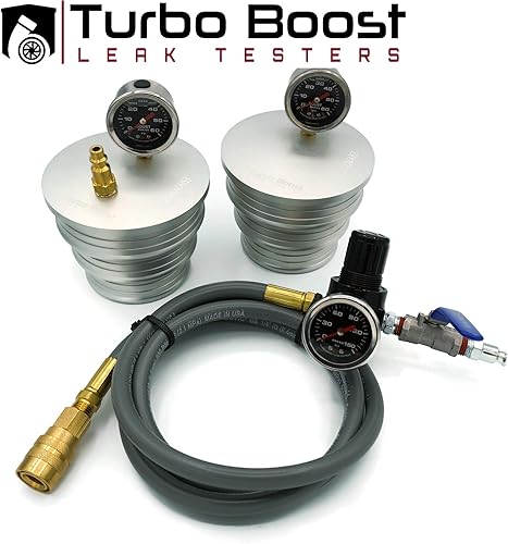 Miniatura 2 de Charge Air Cooler CAC Boost - Probador de fugas de 4 pulgadas, 3.5 pulgadas, 3 pulgadas, escalones - aluminio sólido 6061 - ranuras y cuentas