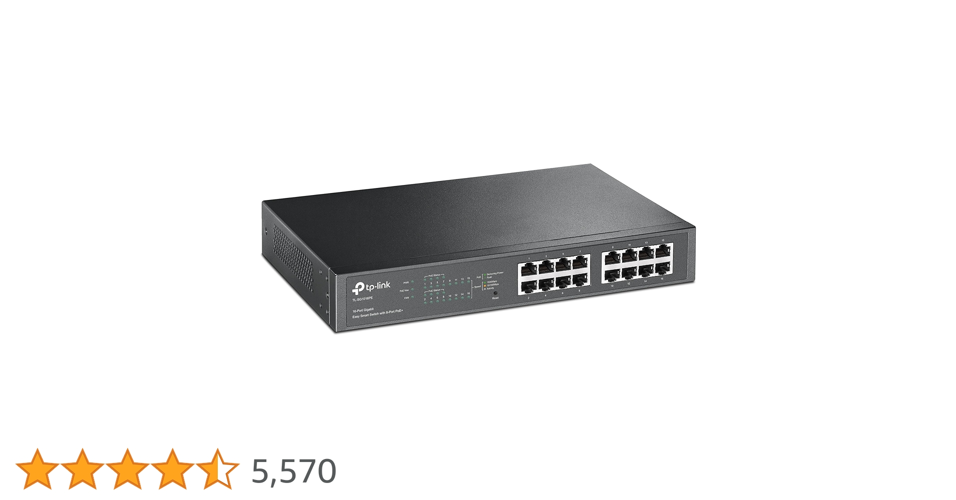 Amazon | TP-Link スマートスイッチ ギガ16ポート PoE+ 8ポート