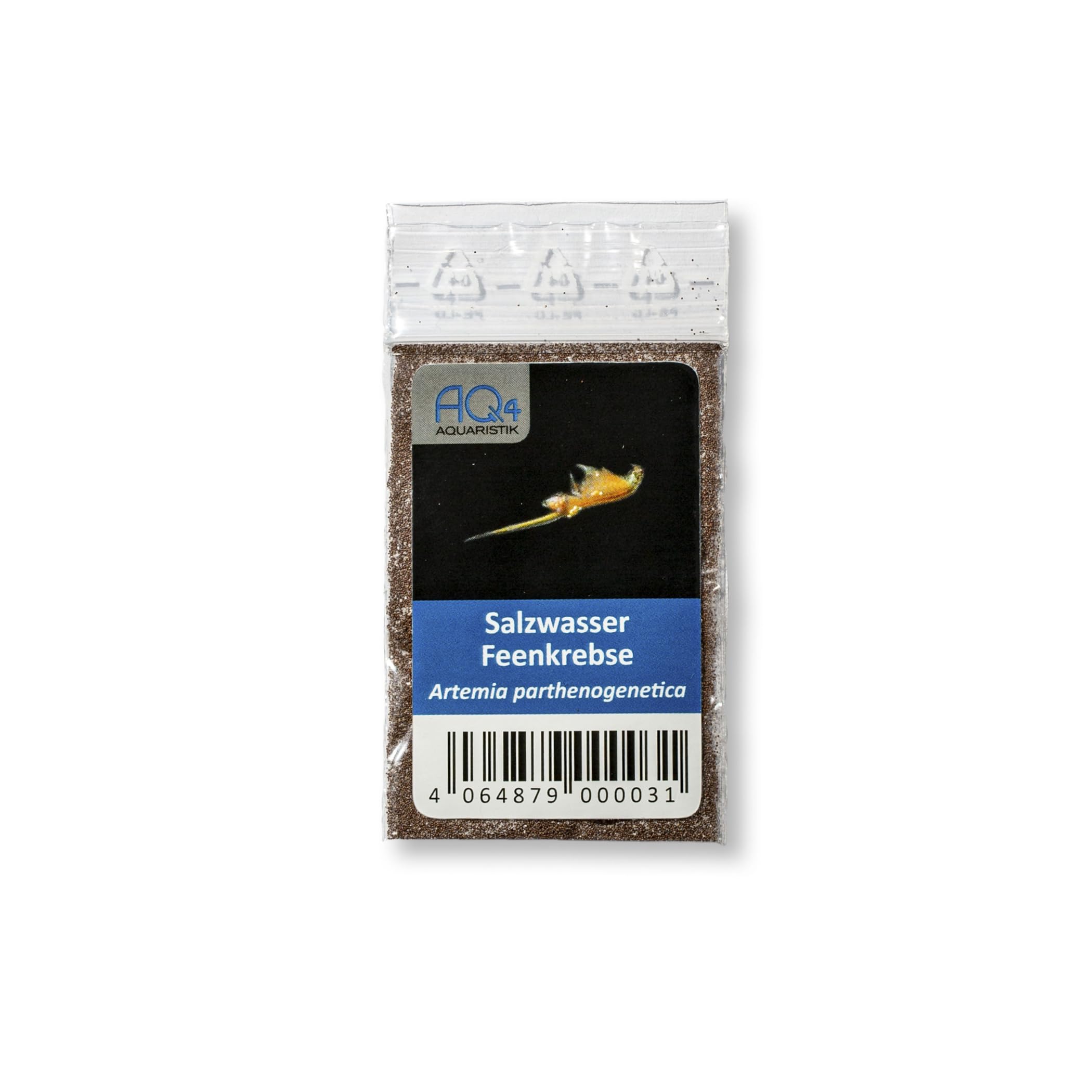 Artemia Zucht Set (groß) - mehr als 1.000.000 Eier - mit 2 kg Premiumsalz, 3 x Urzeitkrebse Futter und Anleitung, Artemia parthenogenetica