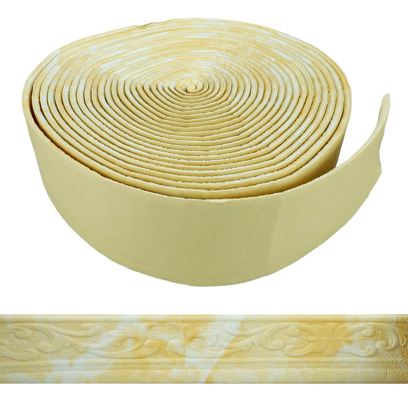 Amazon.com: 32.8 Ft Crown Molding Trim Peel and Stick, Flexible 3D Wall ...