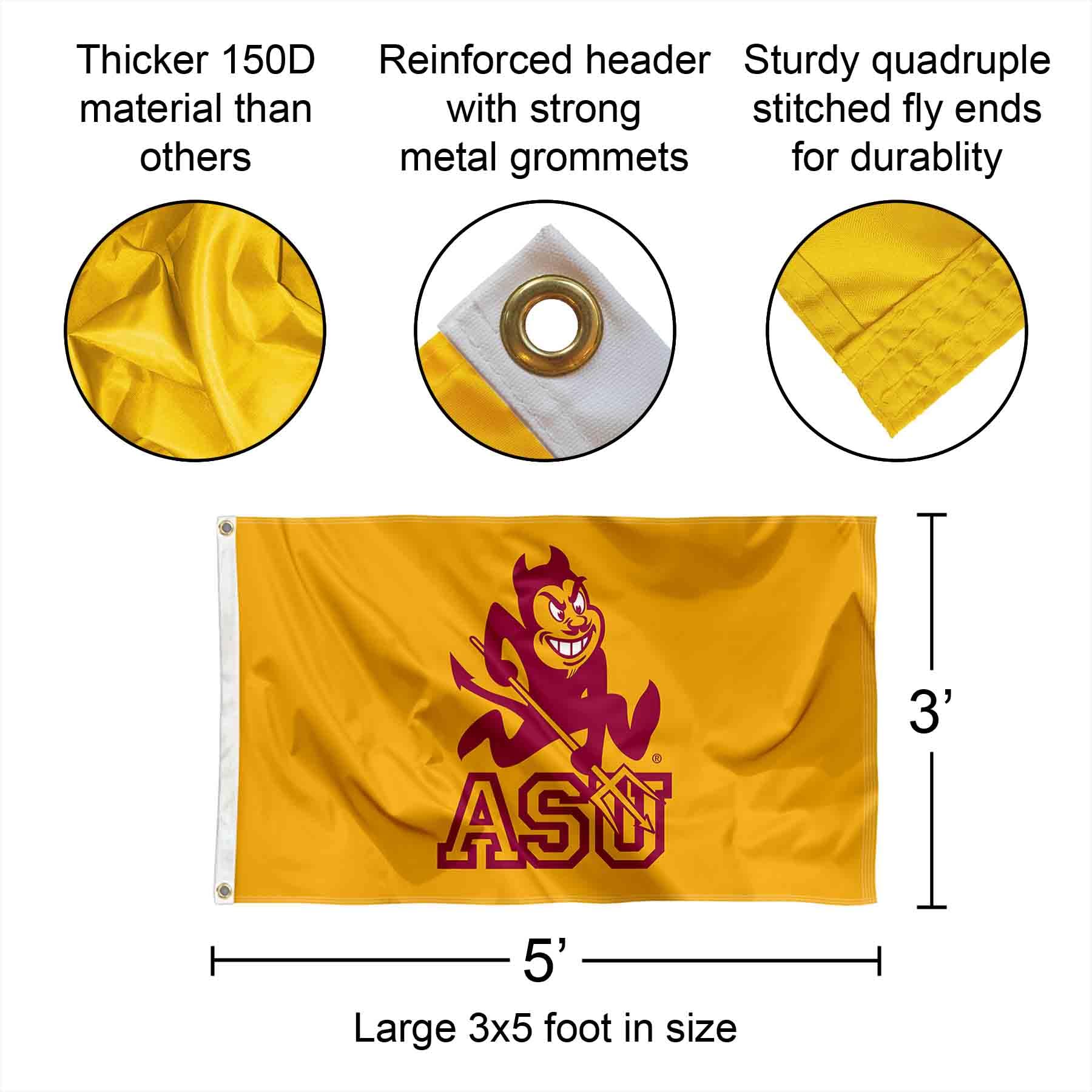 Amazon | Asu Arizona State Sun Devils University Large College