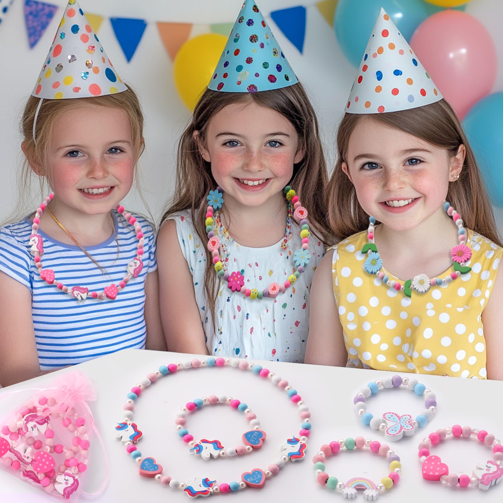 Bijoux pour Filles Enfants, Bijoux pour Enfants pour les Filles