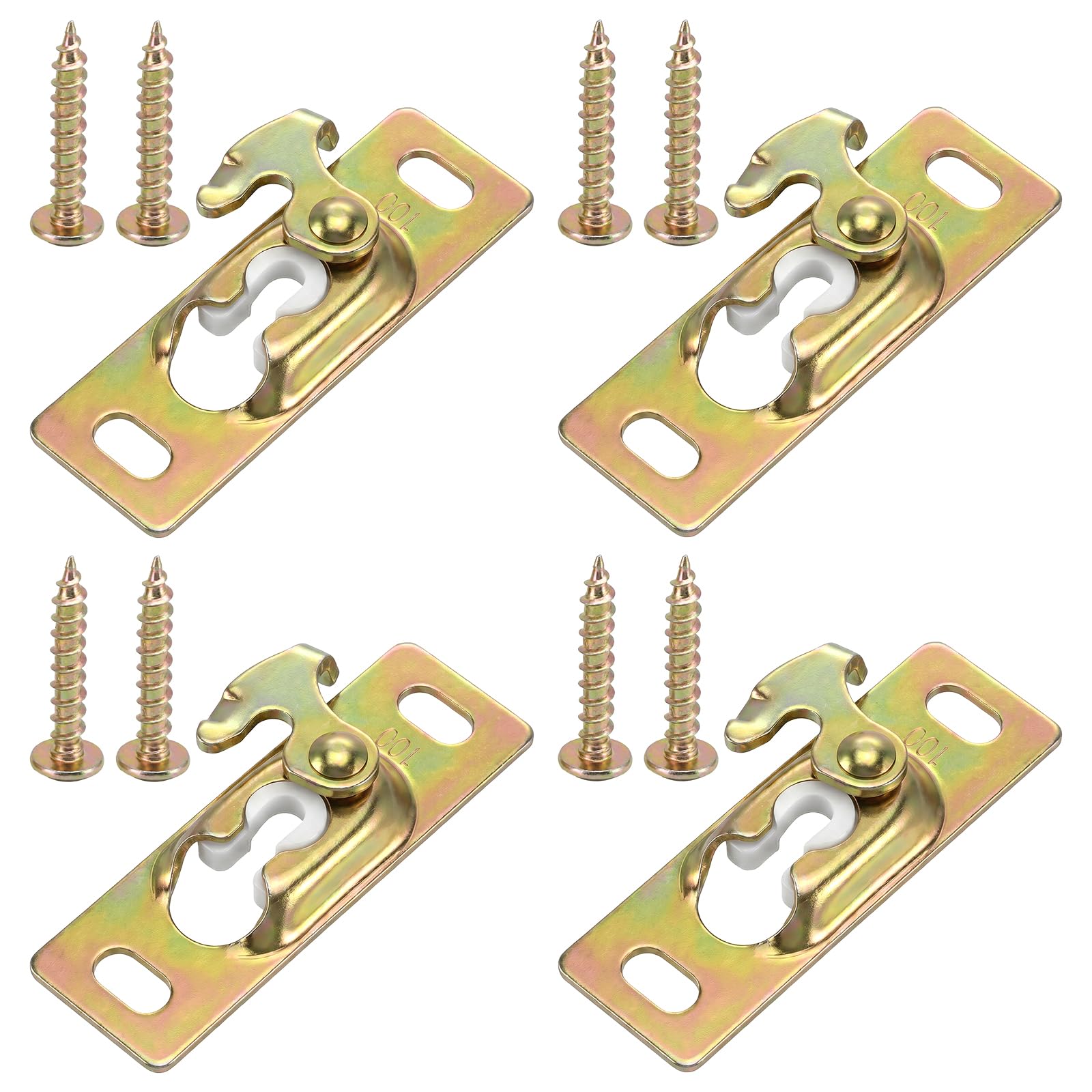 Pocket Door Hardware Kit, Sliding Door Hanger (Zinc Plating)