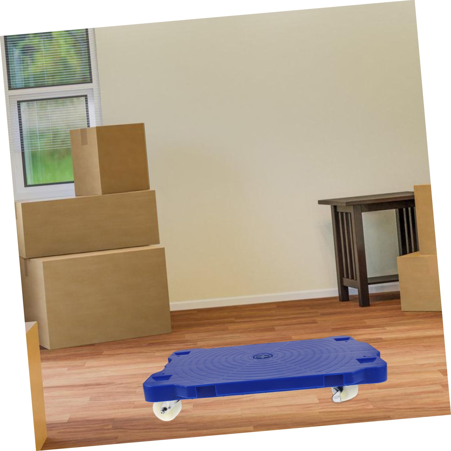 Homoyoyo Heavy Duty Platform Truck Sturdy Flat Cart for Household Office Warehouse Use