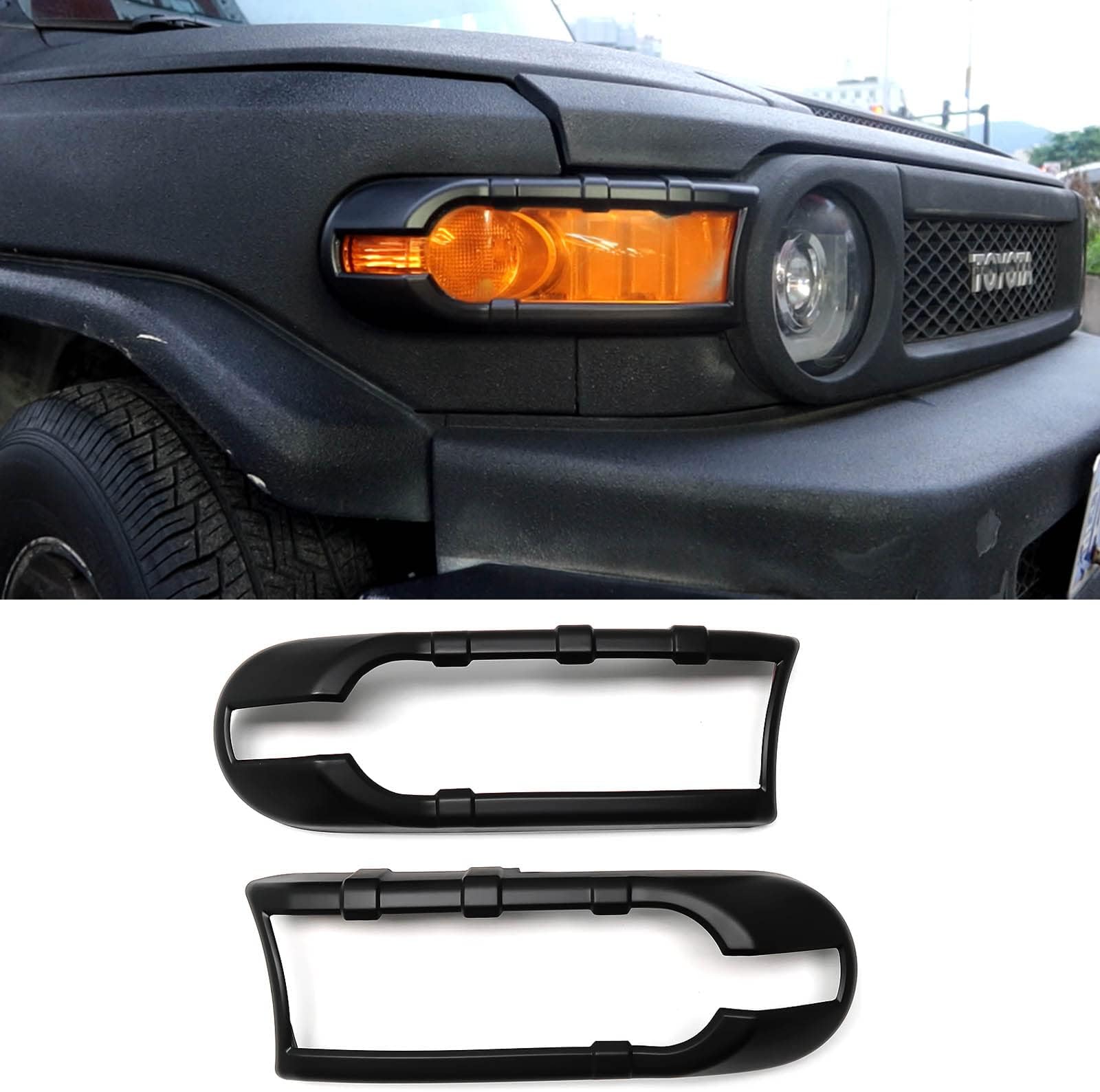 fj cruiser front fog lamp cover