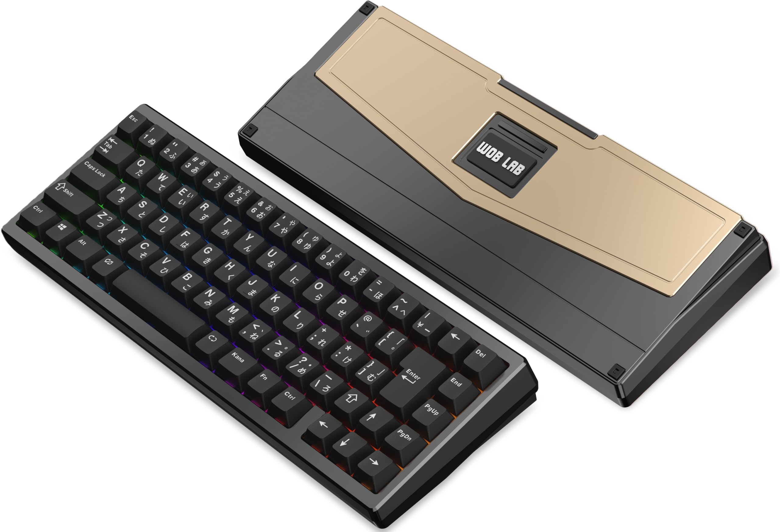 Amazon | WOBKEY ZEN65メカニカルキーボード 65％レイアウト CNCアルミ