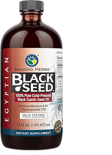 Miniatura 9 de Amazing Herbs cápsulas blandas Black Seed prensadas en frío, 90 cápsulas, 02100, Valor no encontrado, 1, 1