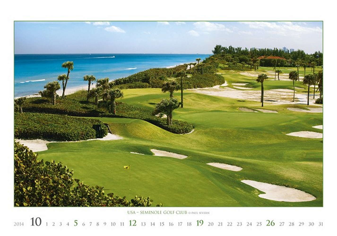 Helma 365 Calendario da parete Golf
