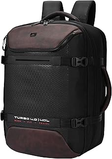Gear Turbo 4 19"/40L Anti Theft Large Water Resistant 4 Compartment Laptop Backpack with Raincover/Casual Backpack/Daypac...