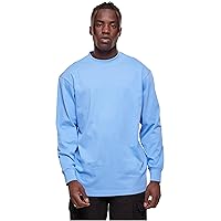 Urban Classics Tall Tee L/S T-Shirt, Blu Horizonblue