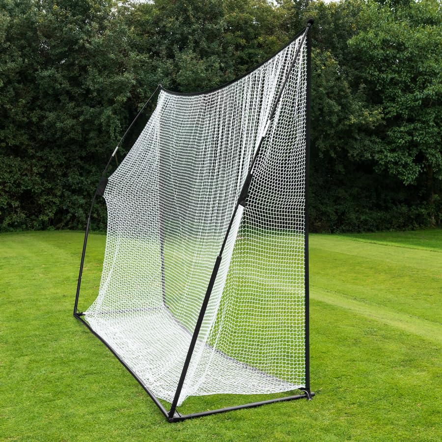 FORZA ProFlex Pop-Up-Golf-Netz [2,4 m x 2,4 m oder 3 m x 2,1 m] | Tragbares Golf-Übungsnetz mit Tragetasche | strapazierfähiges Polyester-Golf-Schlagnetz für Fahr- und Schwungtraining