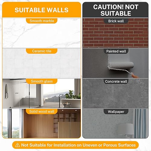 Miniatura 6 de Paquete de 4 ganchos adhesivos para baño o cocina, ganchos de níquel cepillado, ganchos para toallasbatas, ganchos de pared de acero inoxidable