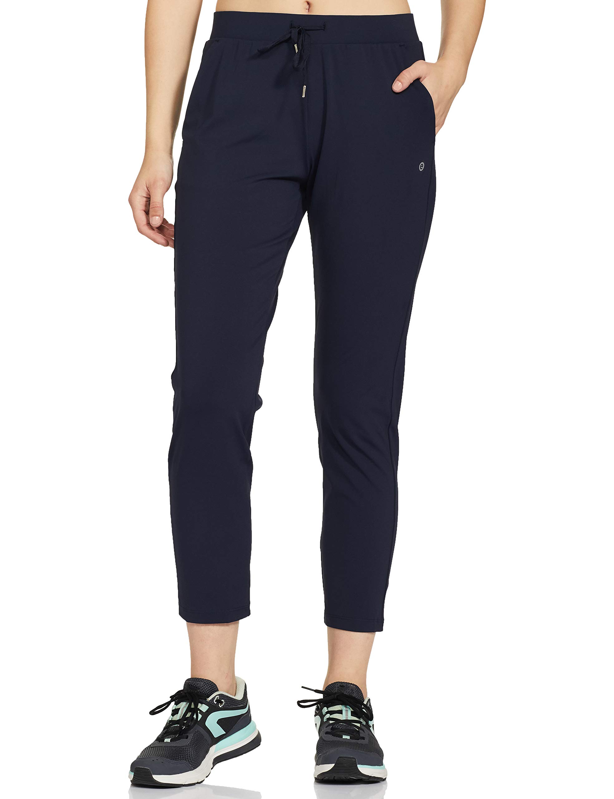 enamor E068 Women Cotton Blend Active Wear Regular Fit Track Pants-picture-12
