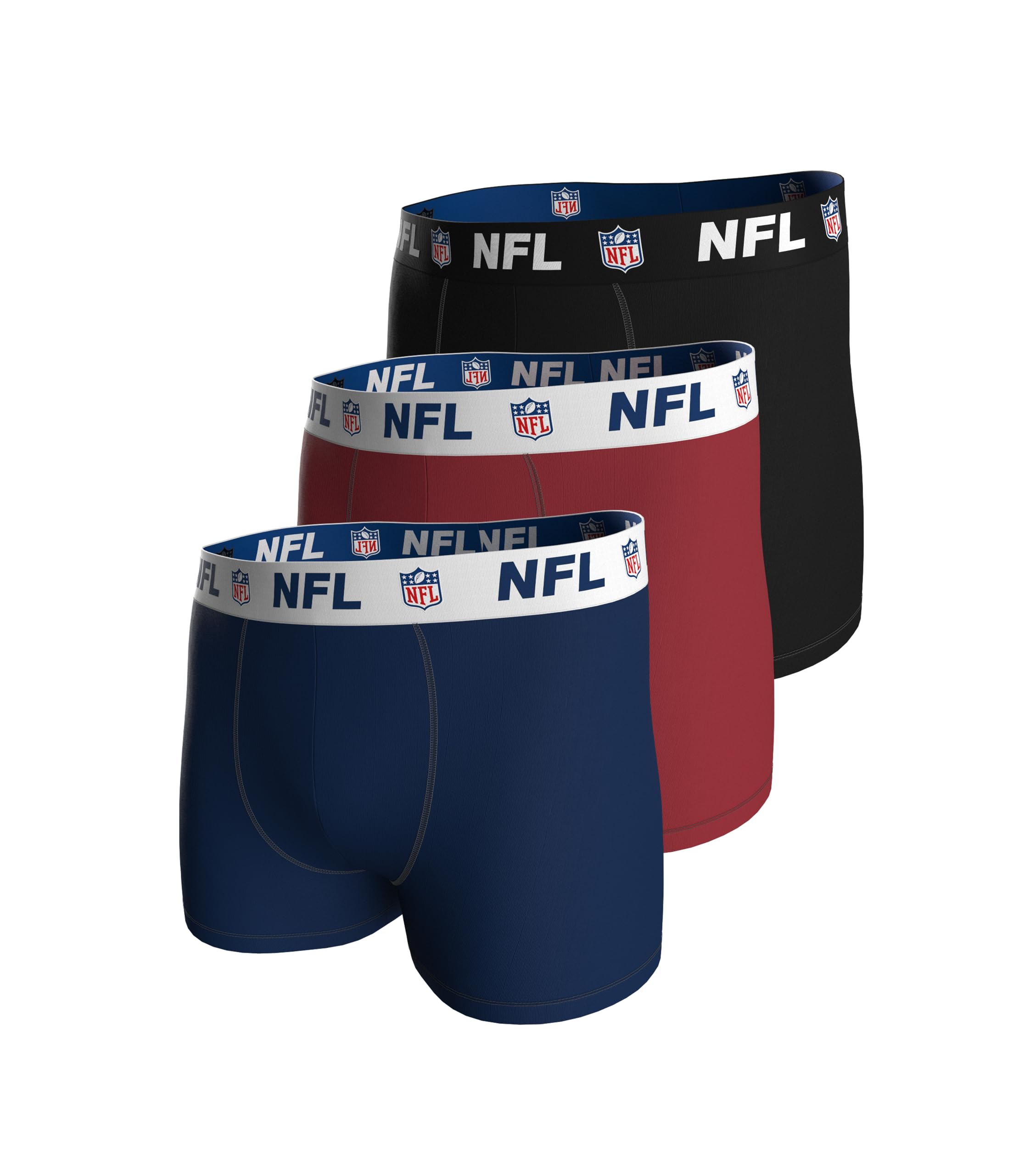 NFL Herren NFL Shield 3pk Boxers Boxers (3er Pack)