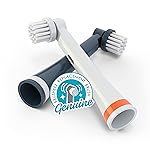 Brusheez Electronic Toothbrush Replacement Brush Heads 2 Pack (Shadow The Shark)