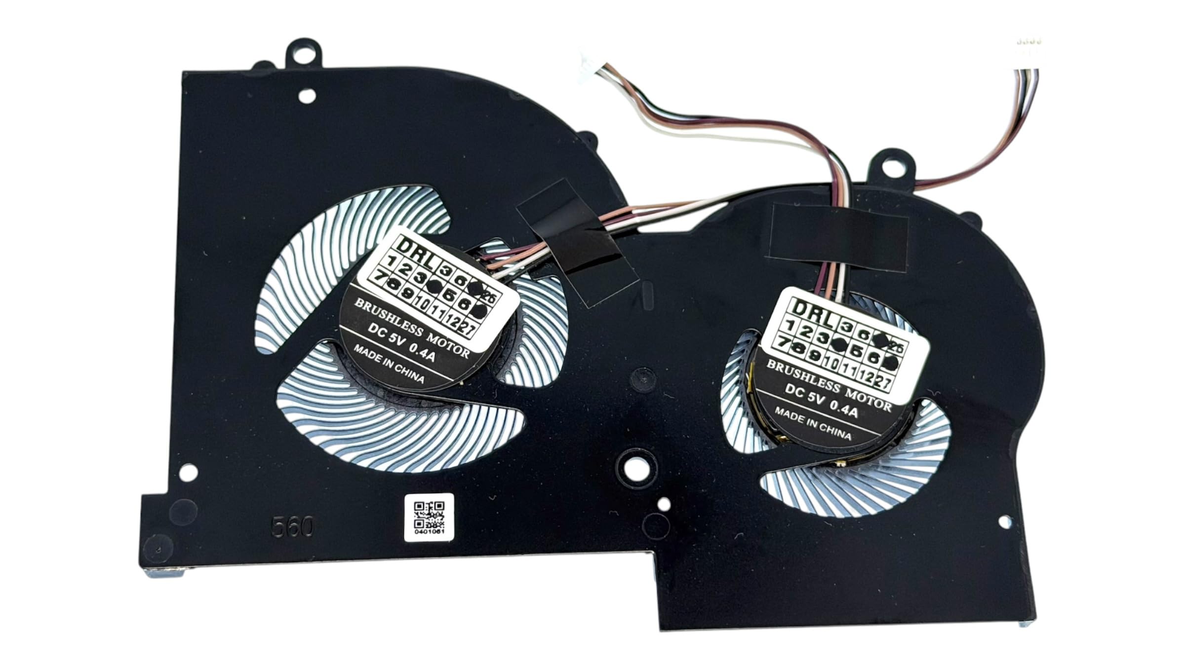 GPU Video Cooling Fan compatibile MSI GS65 Stealth P65 Creator 9SG 9SD 9SE 9SF, 8SF 8SE 8SD, WS65 (9TJ 9TK 9TL 9TM), solo per serie MS-16Q4 MS-16Q5 (vedere picture 2)