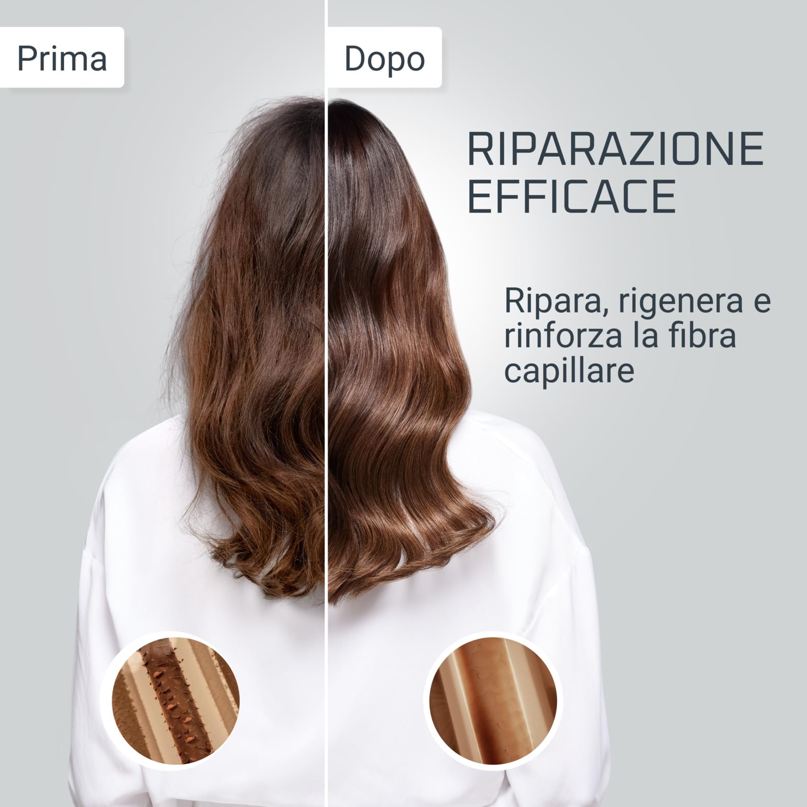 Rowenta Hair Therapist, Spazzola per la cura dei Capelli, Ripara e Rinforza i Capelli Danneggiati, Rende i Capelli Sani e Luminosi, Risultati Immediati, Spazzola a Vapore, Bianco, CF9920