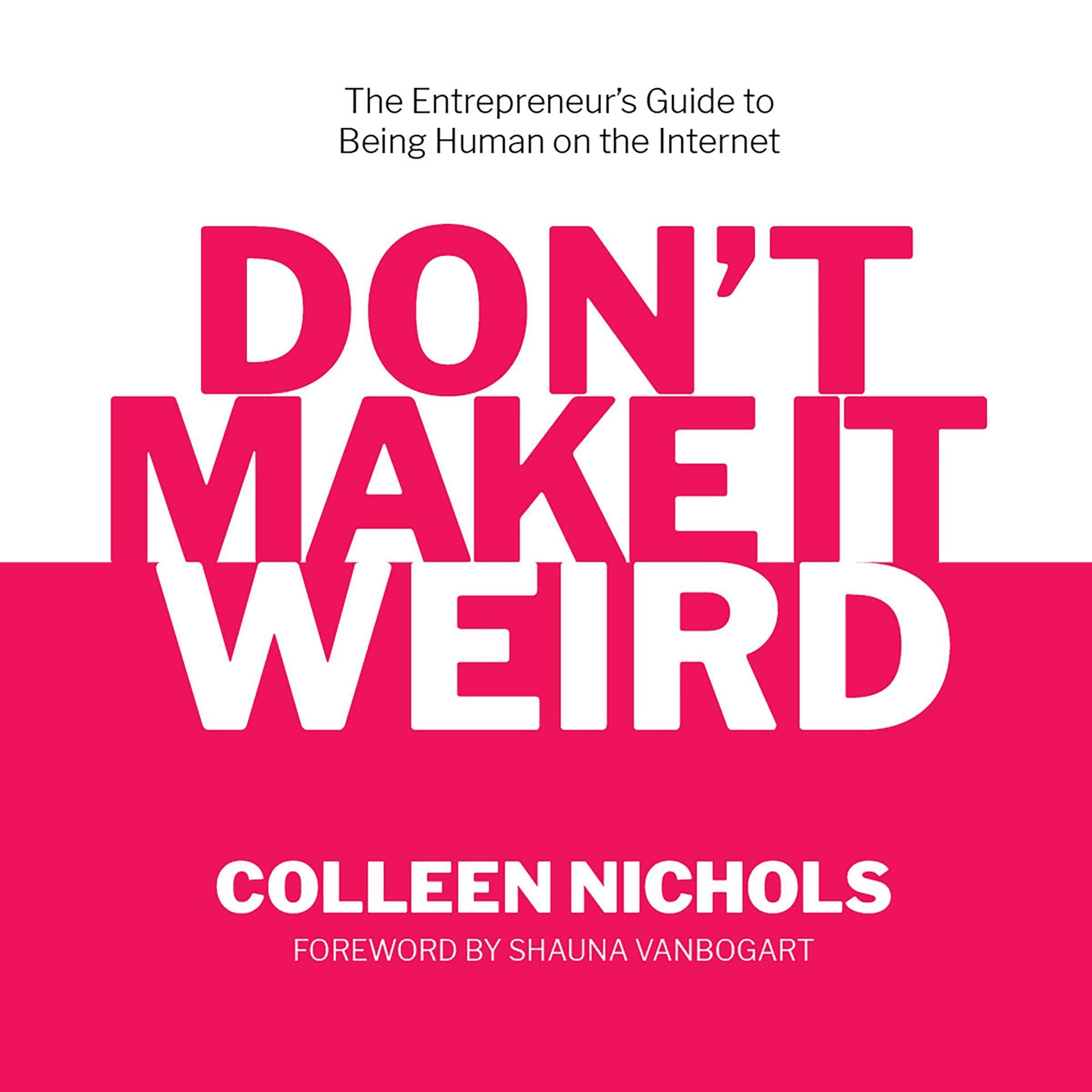 Cover art for Don't Make It Weird
