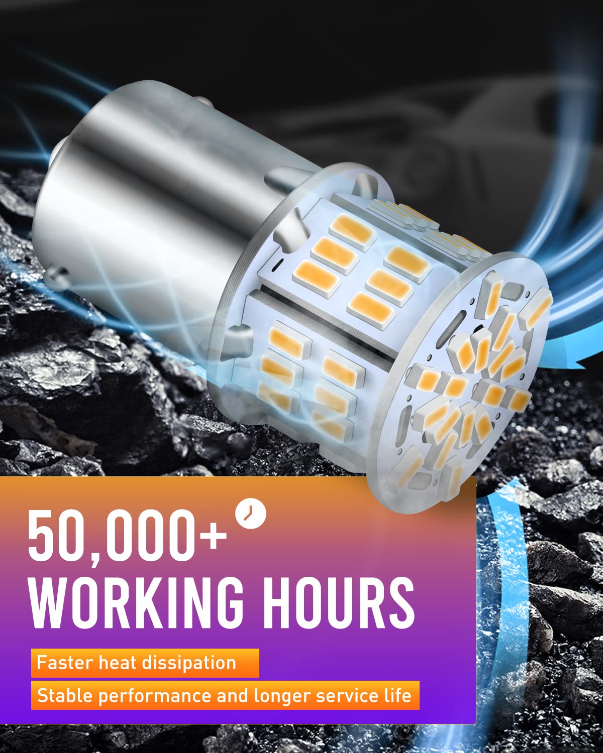 Super Bright LED Light Bulb For Back Up, Reverse, Barbados | Ubuy