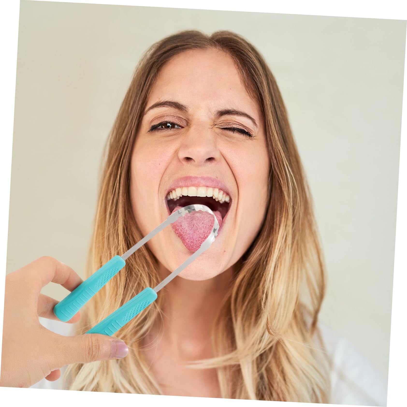 15pezzi Raschietto Per Lingua Silicone Per Della Lingua Strumento Portatile Per Combattere e Rimuovere Residui Per Orale