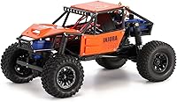 Vista 7 de Kit de chasis de cuerpo de buggy de nylon INJORA Rock Tarantula para TRX4M 1/18 RC Crawler Upgrade (Naranja)