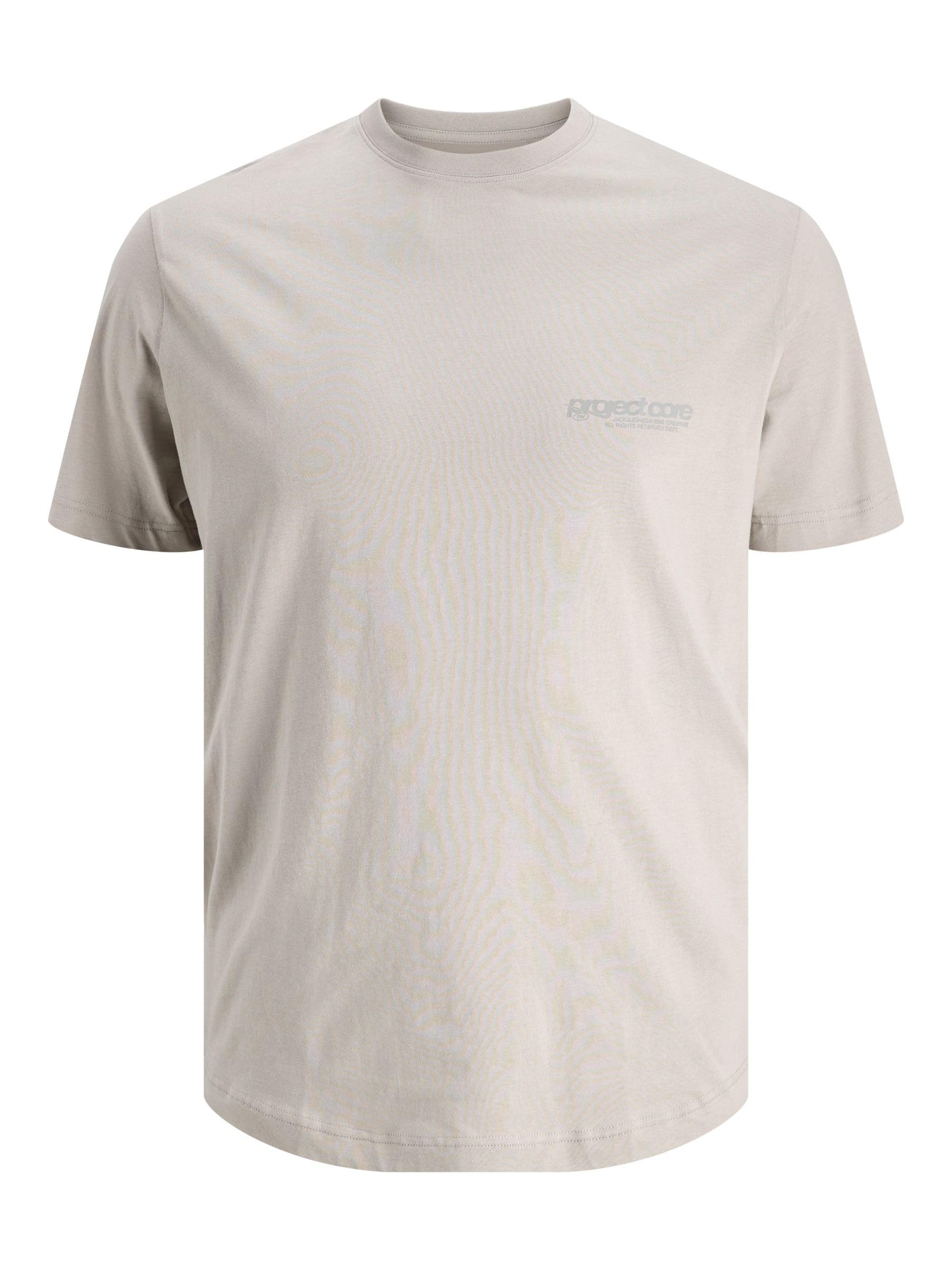 JACK & JONES Herren Male T-Shirt Plus Size Rückenprint T-Shirt Jjeurban Edge Studio Tee Ss Sn Pls (1er Pack)