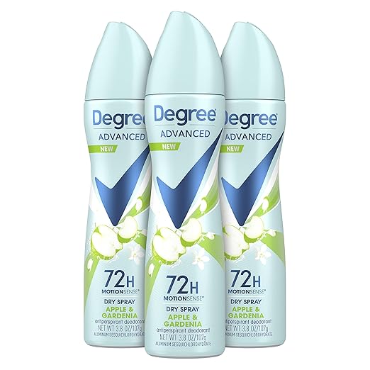 Degree Antiperspirant Spray Deodorant for Women Apple