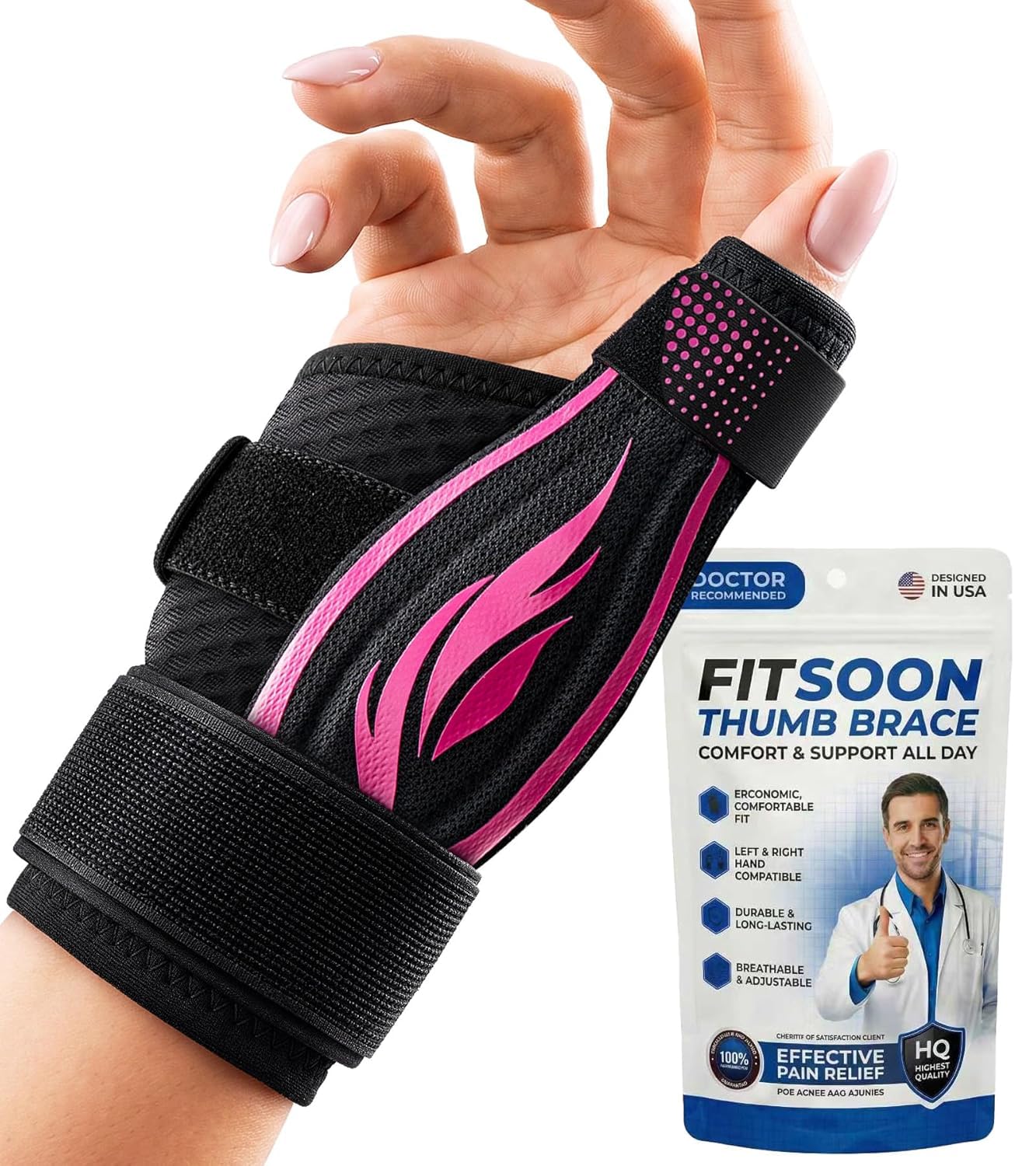FITSOON Thumb Support Brace Upgraded