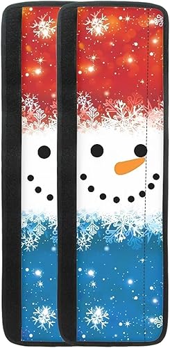 Suhoaziia Funda de muñeco de nieve navideño para manija de puerta de refrigerador, manijas de decoración de electrodomésticos de cocina, guantes