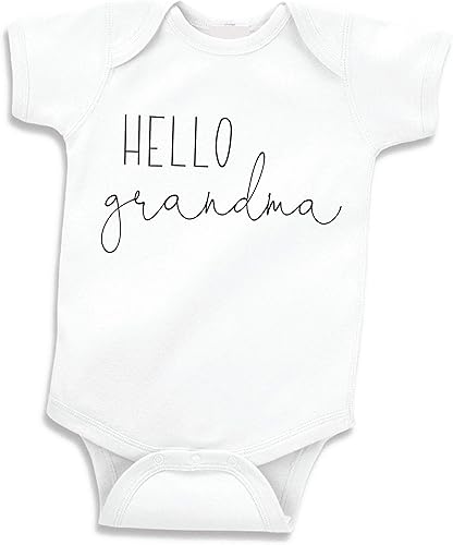 Miniatura 5 de Bump and Beyond Designs Camiseta de anuncio de embarazo Hello Grandma See You Soon