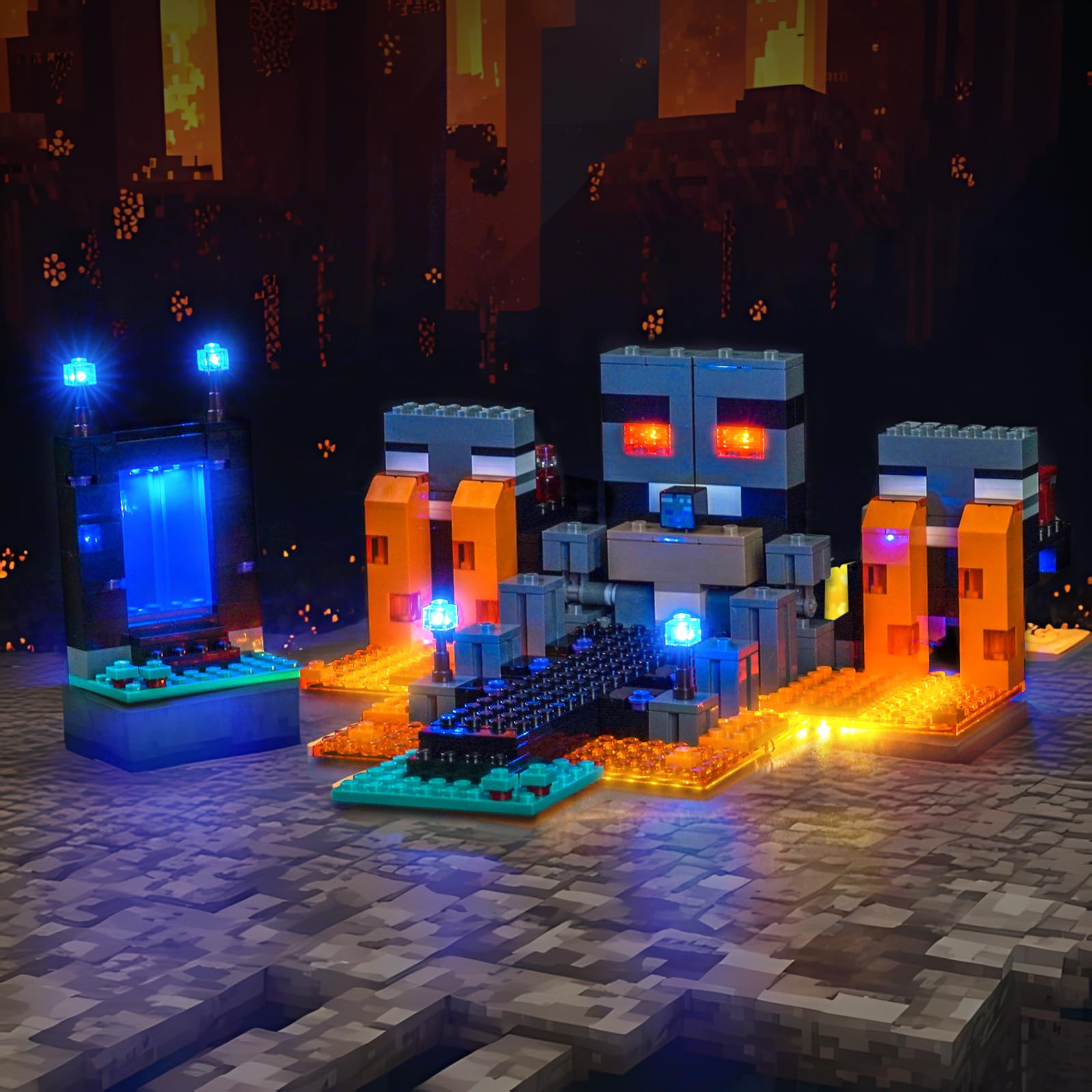 Light Kit Compatible with Lego Wither Battle 21590 (No Model) - Image 4