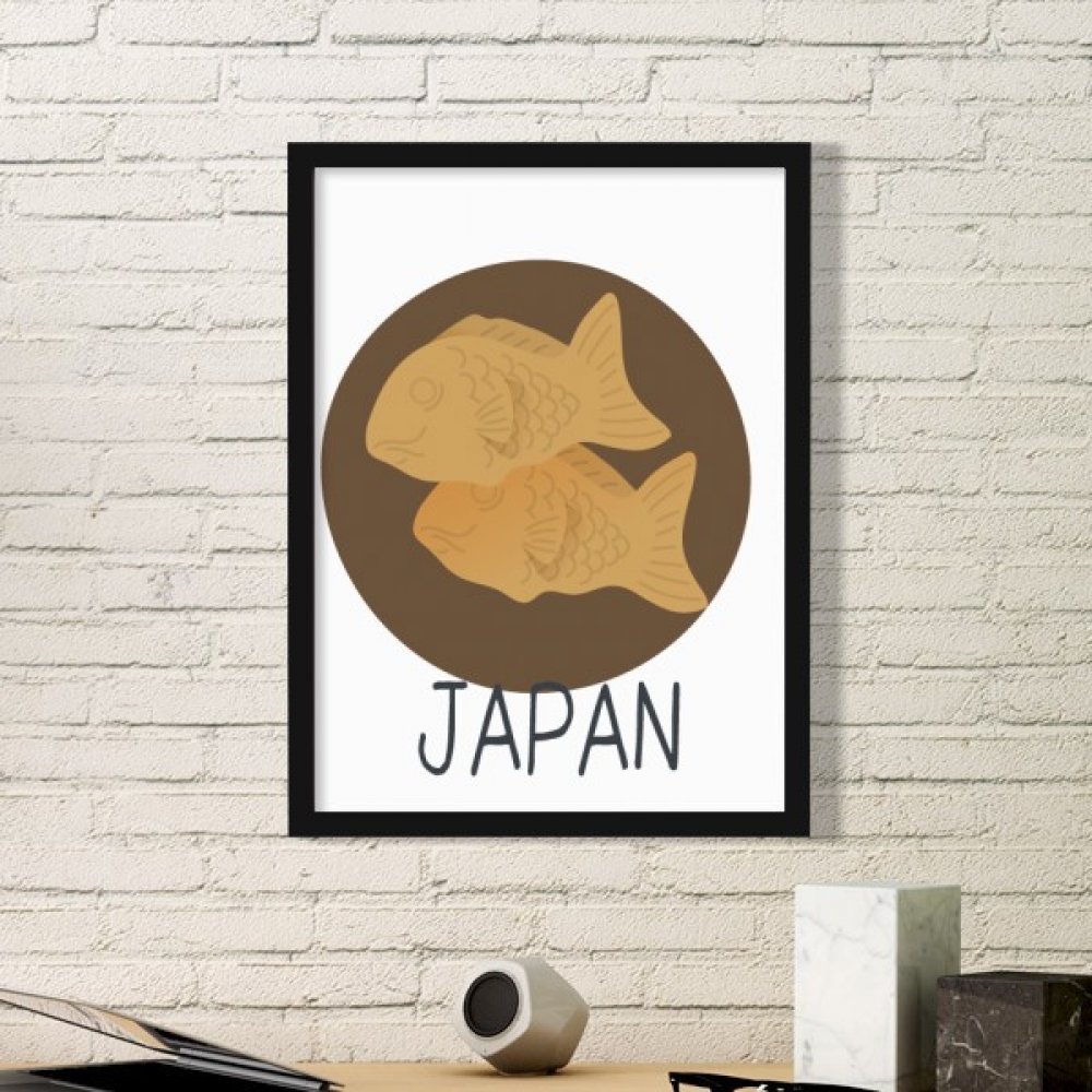 Cadre Art Prints Traditionnelle Japonaise Peintures Poissons