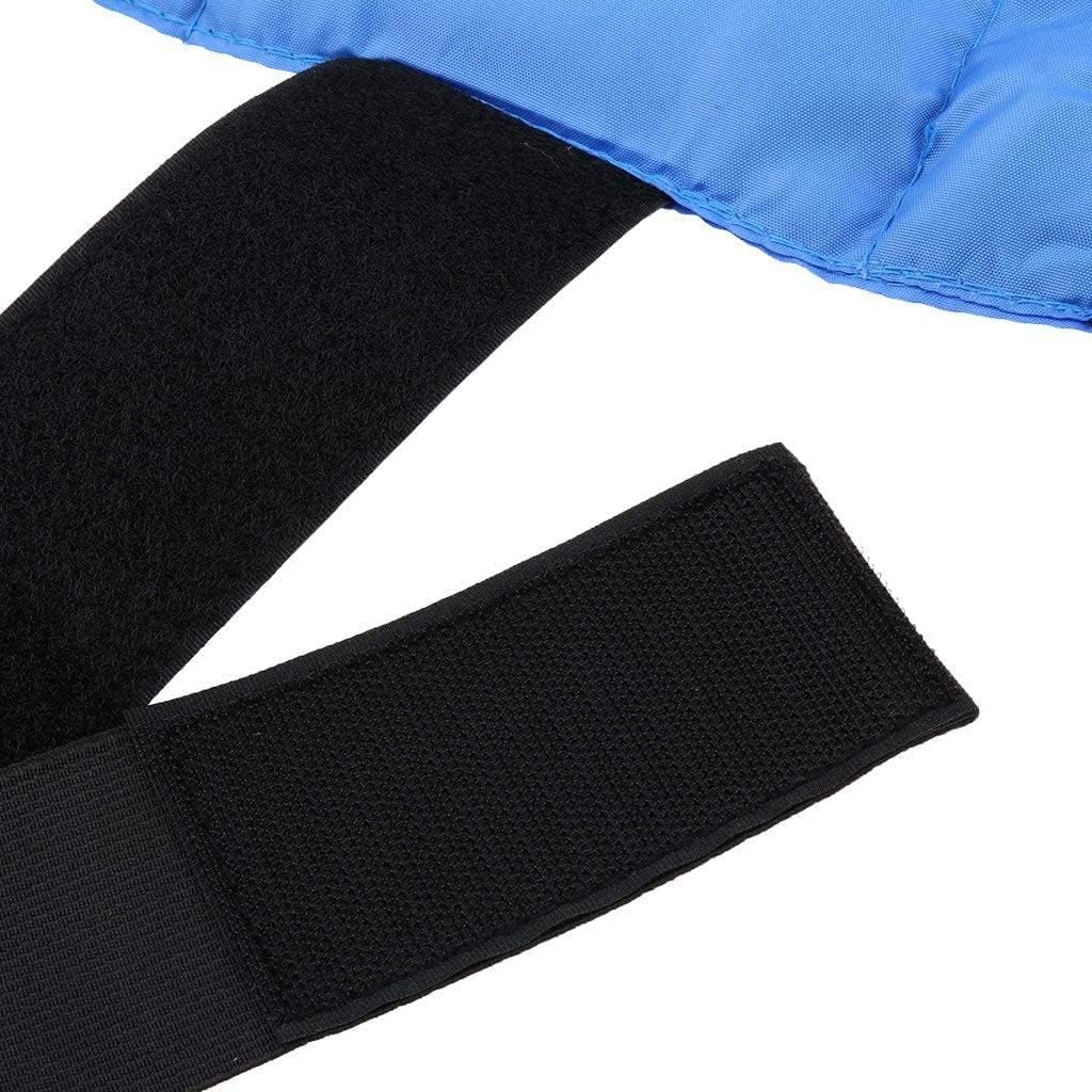 SGerste Horse Pony Splint Ice Boot Equine Leg Wraps Bandage Guard Protect Front Legging Compress - Blue